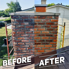 BE Prime Chimney Before and After Chimney Work 12