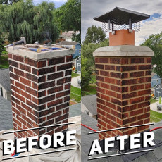 BE Prime Chimney Before and After Chimney Work 4