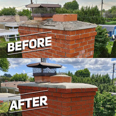 BE Prime Chimney Before and After Chimney Work 9